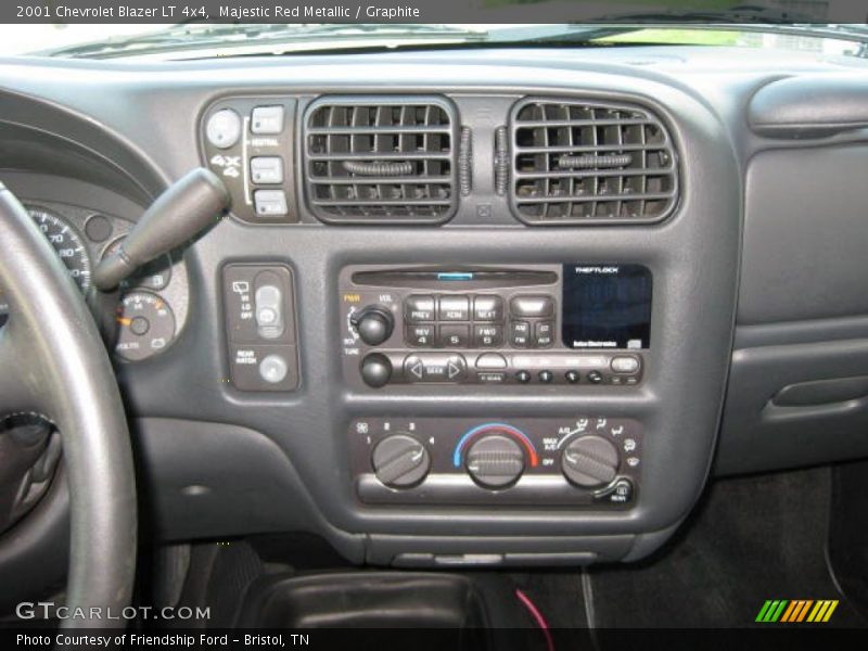 Majestic Red Metallic / Graphite 2001 Chevrolet Blazer LT 4x4