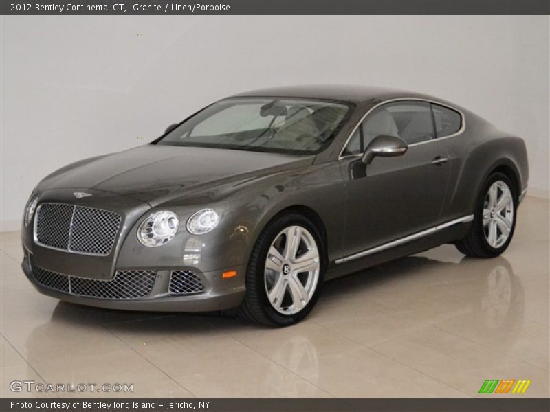 Front 3/4 View of 2012 Continental GT 