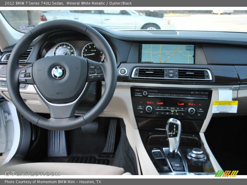 Dashboard of 2012 7 Series 740Li Sedan