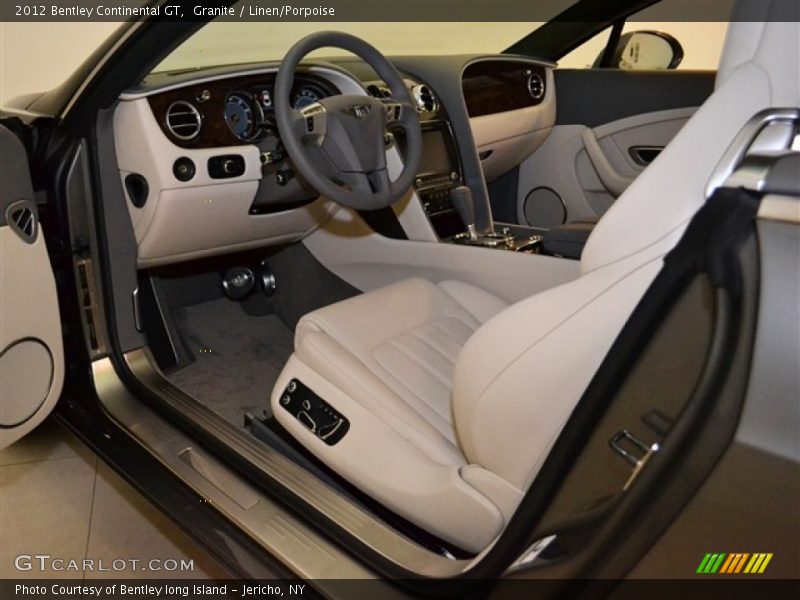  2012 Continental GT  Linen/Porpoise Interior