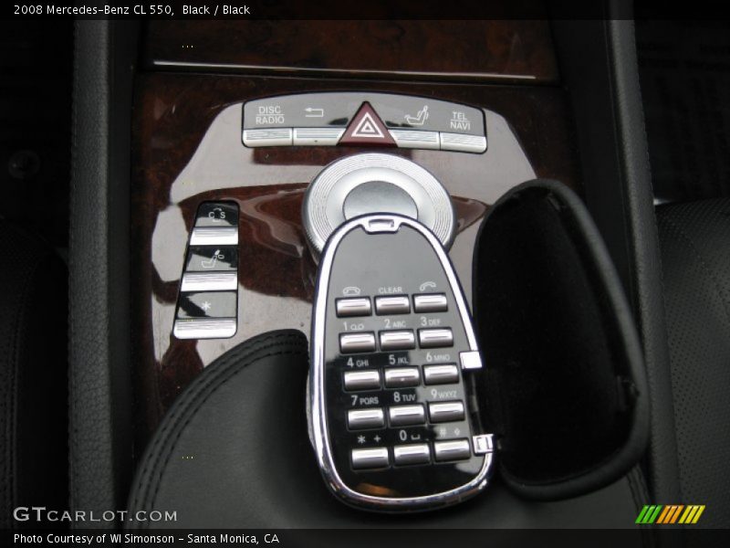 Black / Black 2008 Mercedes-Benz CL 550