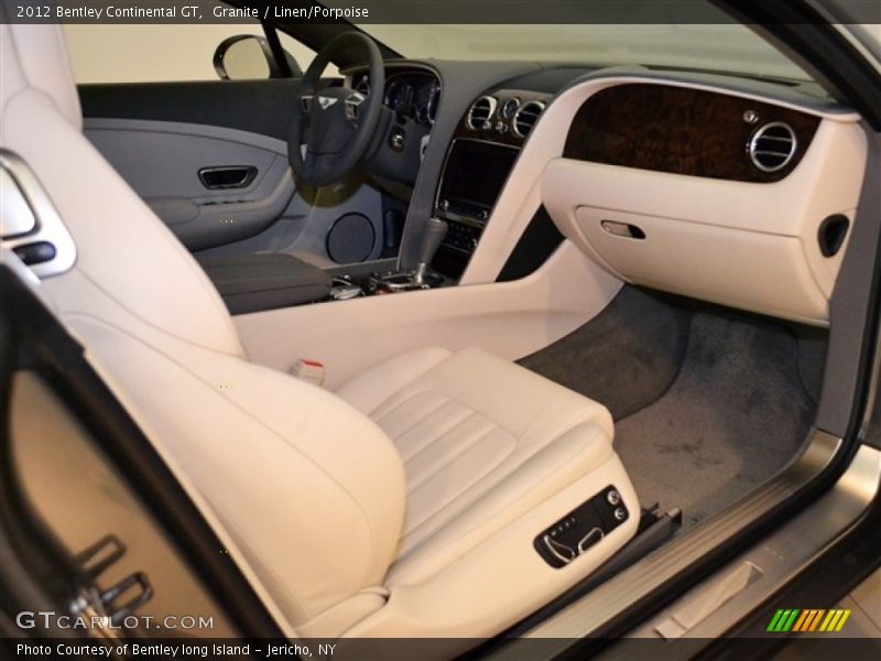  2012 Continental GT  Linen/Porpoise Interior