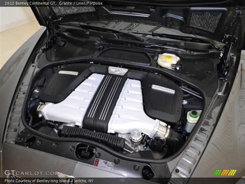  2012 Continental GT  Engine - 6.0 Liter Twin-Turbocharged DOHC 48-Valve VVT W12