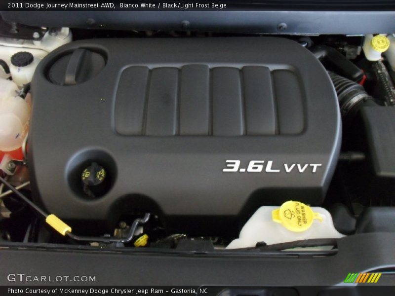  2011 Journey Mainstreet AWD Engine - 3.6 Liter DOHC 24-Valve VVT Pentastar V6