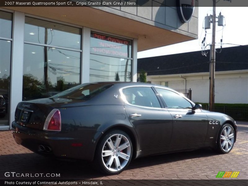 Grigio Granito (Dark Grey) / Nero 2007 Maserati Quattroporte Sport GT