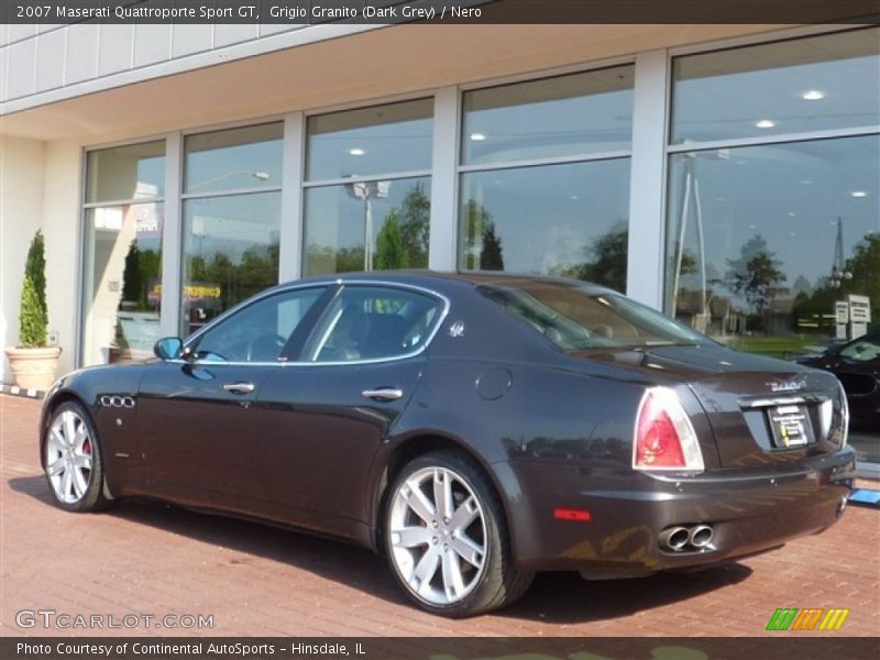 Grigio Granito (Dark Grey) / Nero 2007 Maserati Quattroporte Sport GT