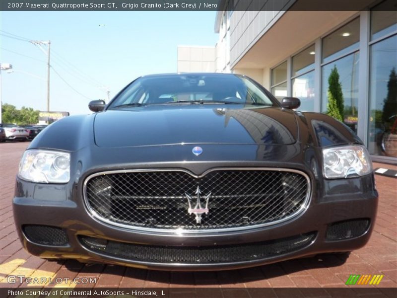 Grigio Granito (Dark Grey) / Nero 2007 Maserati Quattroporte Sport GT