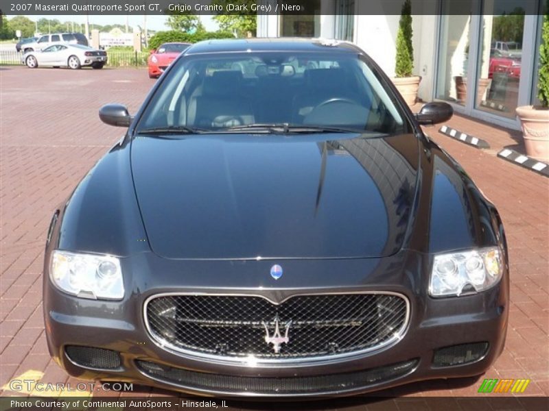 Grigio Granito (Dark Grey) / Nero 2007 Maserati Quattroporte Sport GT