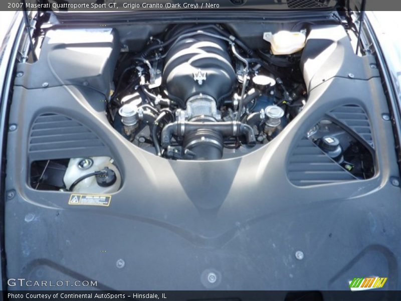 Grigio Granito (Dark Grey) / Nero 2007 Maserati Quattroporte Sport GT