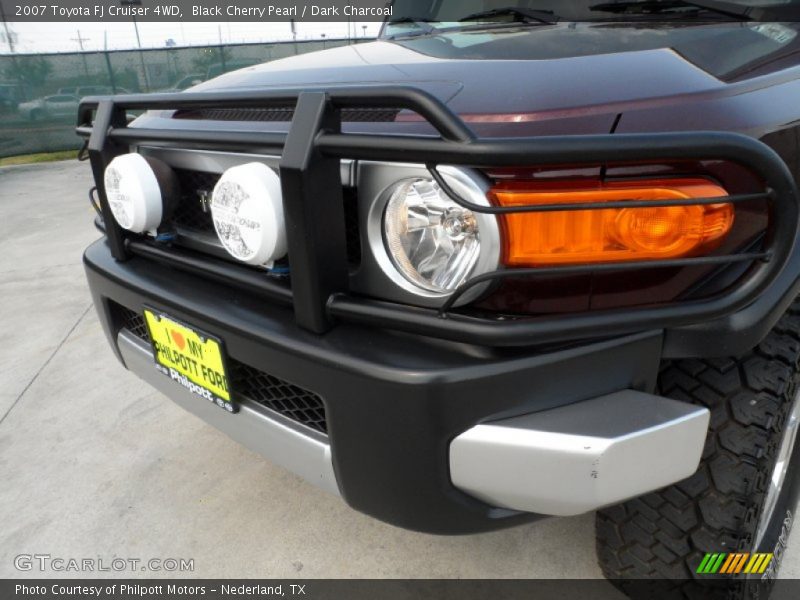 Black Cherry Pearl / Dark Charcoal 2007 Toyota FJ Cruiser 4WD