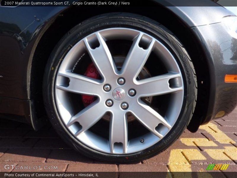 Grigio Granito (Dark Grey) / Nero 2007 Maserati Quattroporte Sport GT