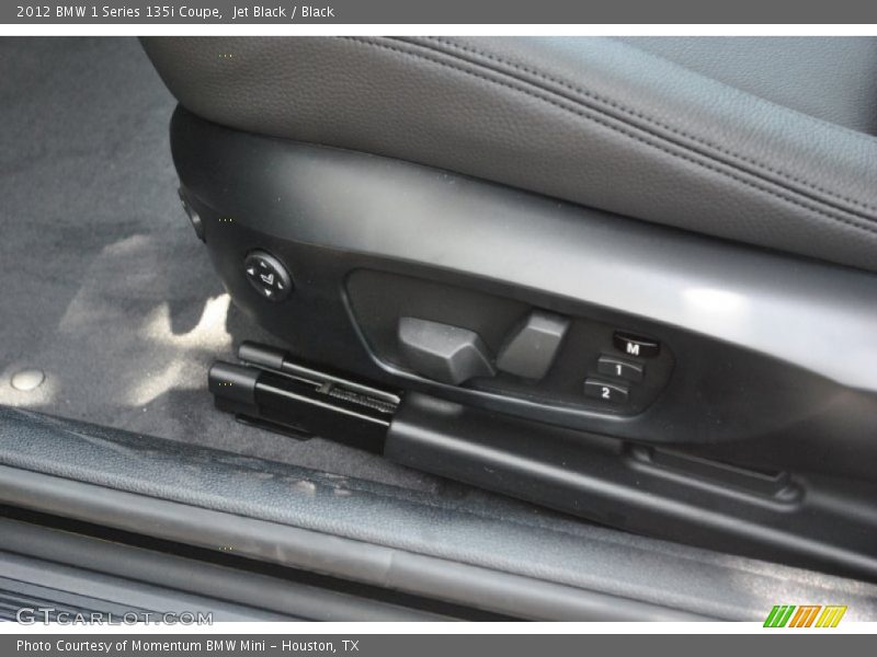 Jet Black / Black 2012 BMW 1 Series 135i Coupe