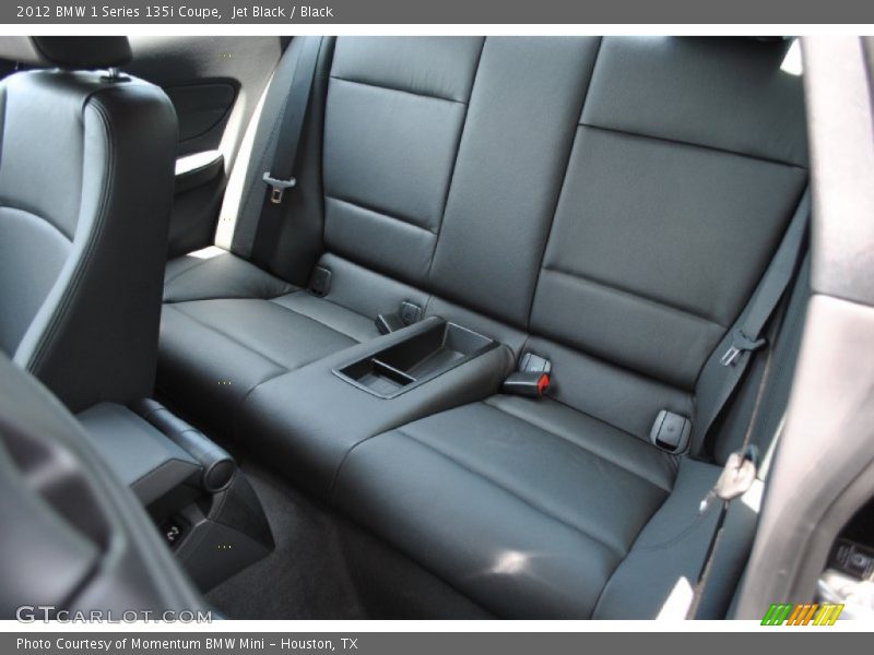 Jet Black / Black 2012 BMW 1 Series 135i Coupe