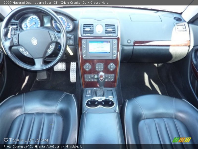 Grigio Granito (Dark Grey) / Nero 2007 Maserati Quattroporte Sport GT