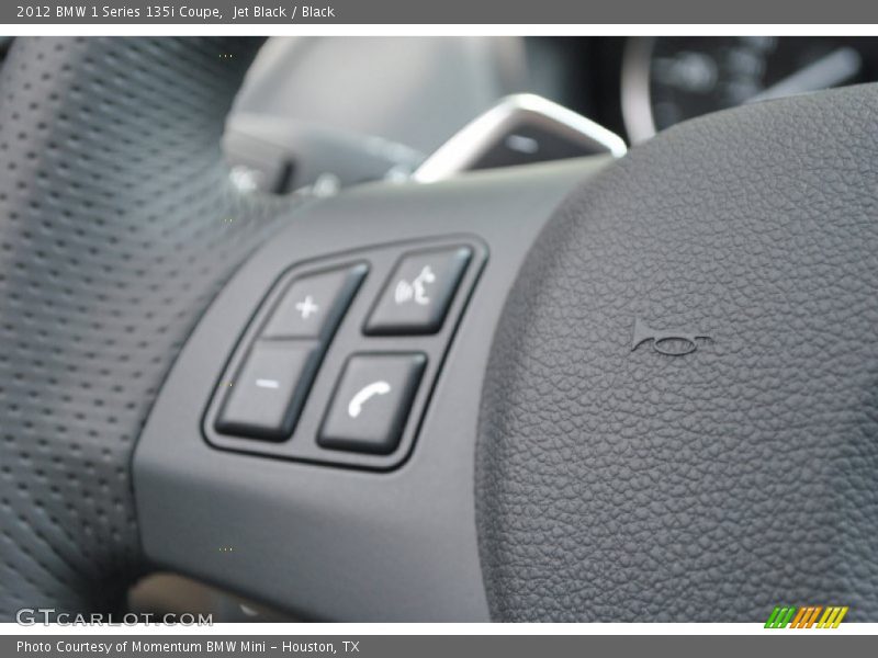 Jet Black / Black 2012 BMW 1 Series 135i Coupe