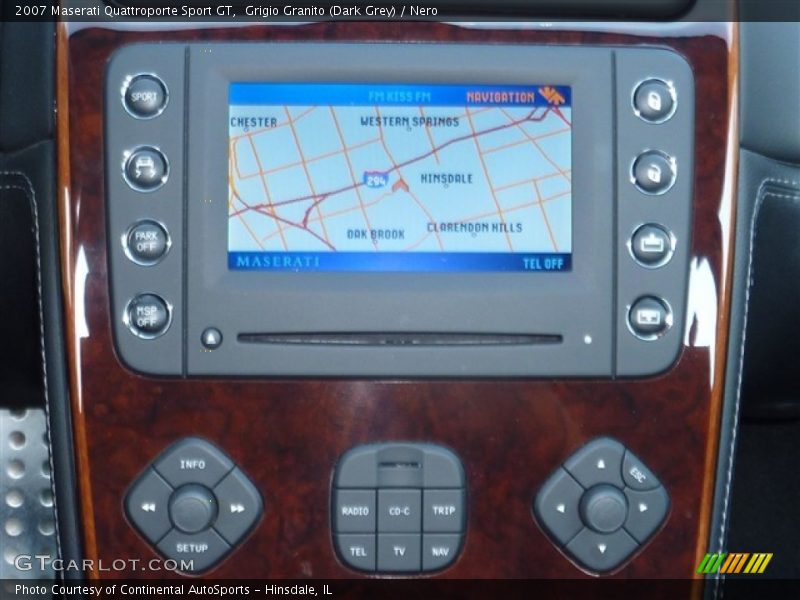 Grigio Granito (Dark Grey) / Nero 2007 Maserati Quattroporte Sport GT