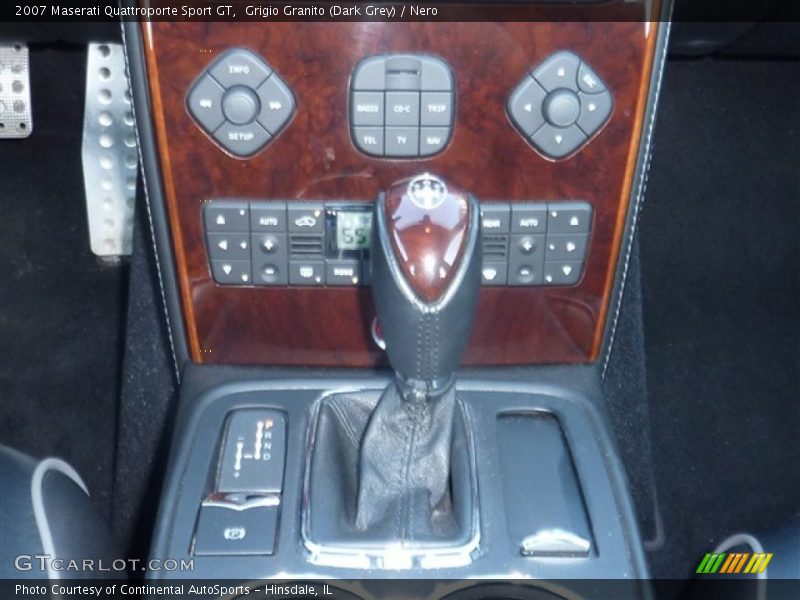 Grigio Granito (Dark Grey) / Nero 2007 Maserati Quattroporte Sport GT