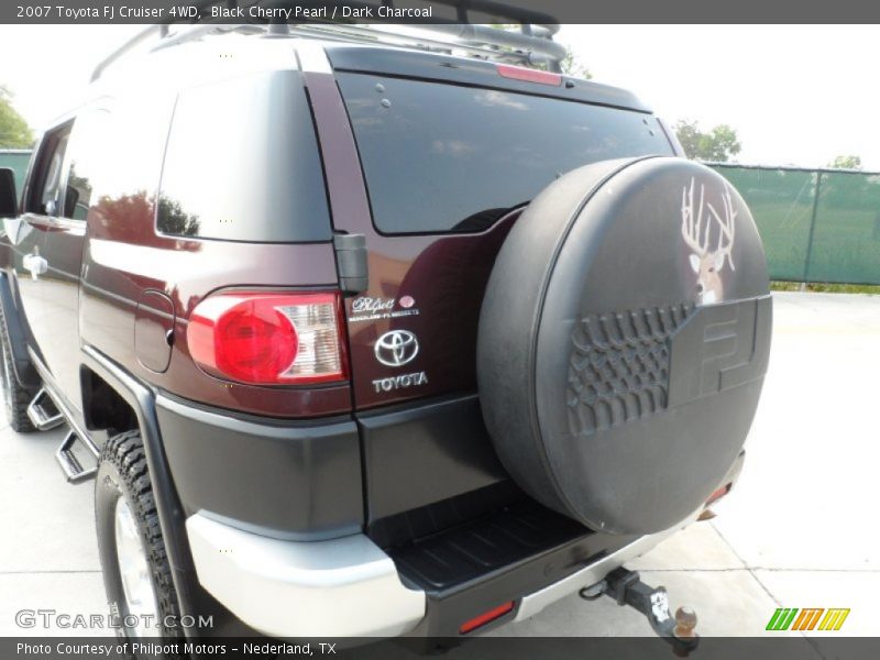 Black Cherry Pearl / Dark Charcoal 2007 Toyota FJ Cruiser 4WD