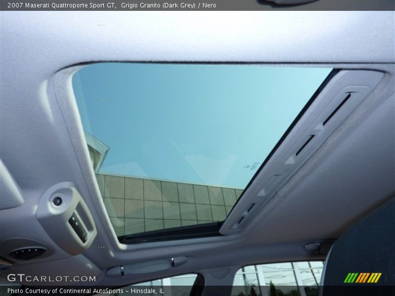Grigio Granito (Dark Grey) / Nero 2007 Maserati Quattroporte Sport GT