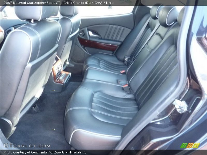 Grigio Granito (Dark Grey) / Nero 2007 Maserati Quattroporte Sport GT