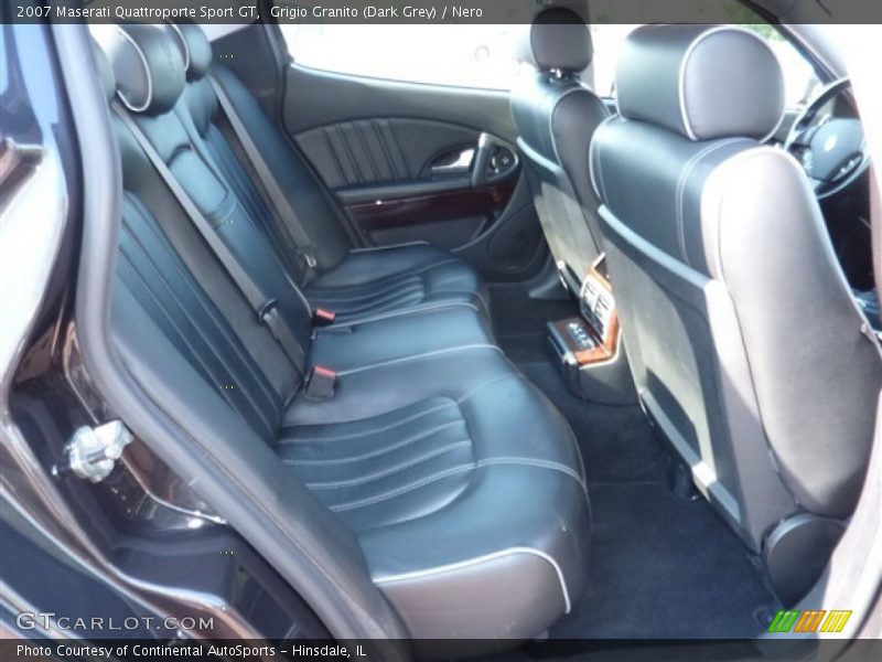 Grigio Granito (Dark Grey) / Nero 2007 Maserati Quattroporte Sport GT