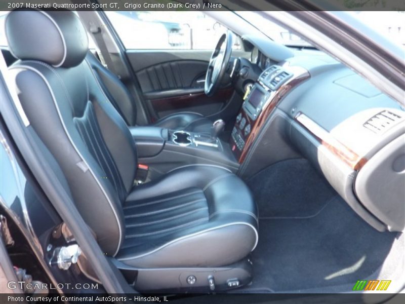Grigio Granito (Dark Grey) / Nero 2007 Maserati Quattroporte Sport GT
