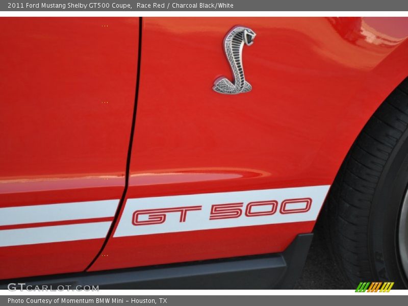  2011 Mustang Shelby GT500 Coupe Logo