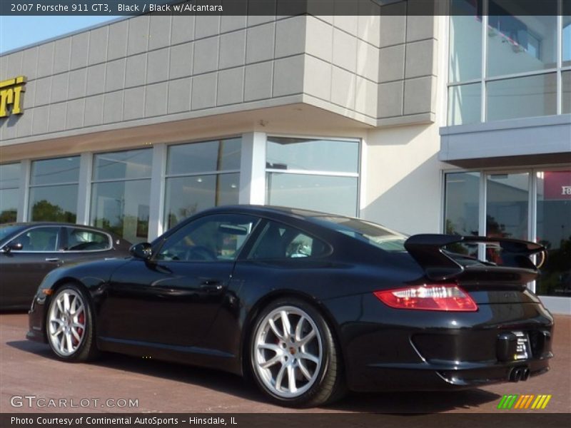 Black / Black w/Alcantara 2007 Porsche 911 GT3