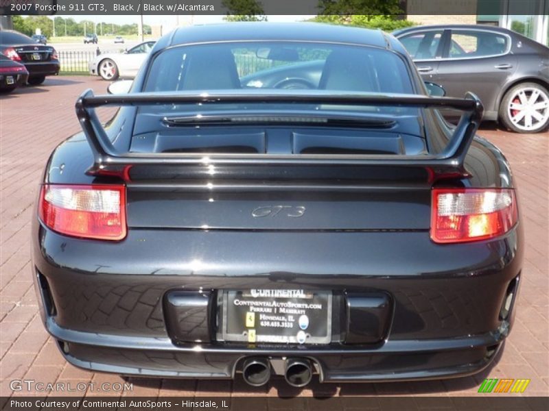 Black / Black w/Alcantara 2007 Porsche 911 GT3