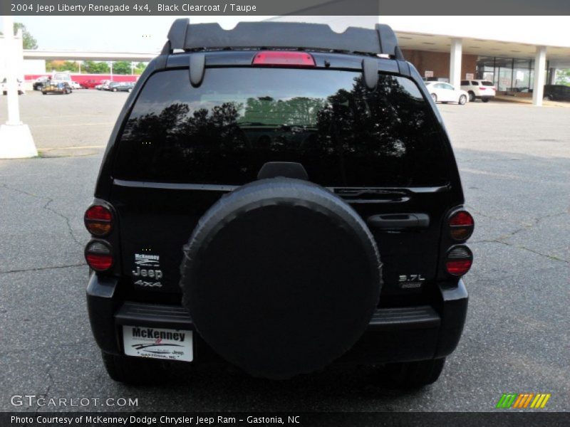 Black Clearcoat / Taupe 2004 Jeep Liberty Renegade 4x4