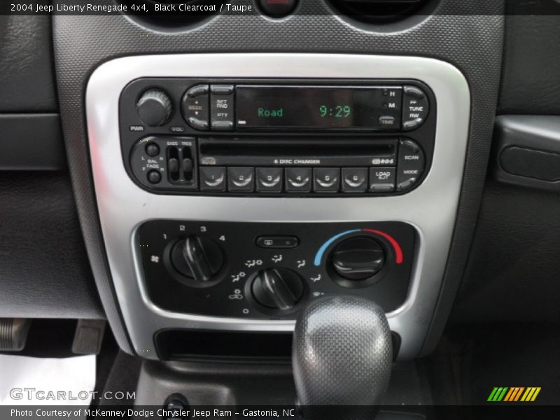 Black Clearcoat / Taupe 2004 Jeep Liberty Renegade 4x4