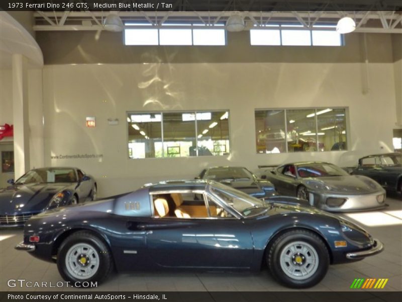  1973 Dino 246 GTS Medium Blue Metallic