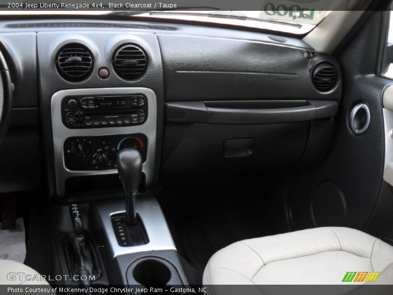Black Clearcoat / Taupe 2004 Jeep Liberty Renegade 4x4
