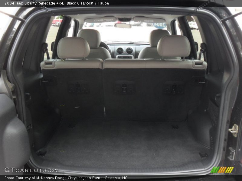 Black Clearcoat / Taupe 2004 Jeep Liberty Renegade 4x4