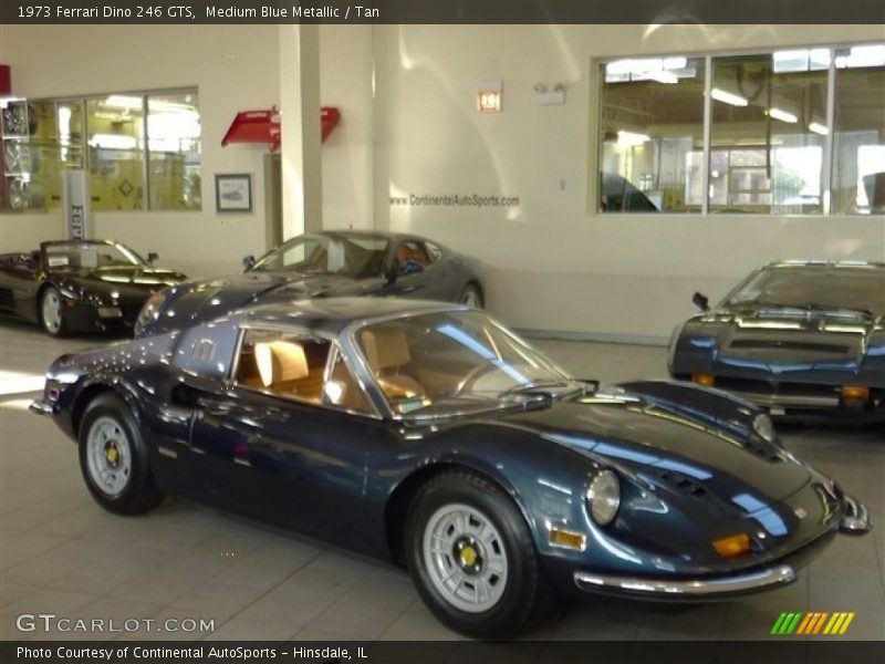  1973 Dino 246 GTS Medium Blue Metallic