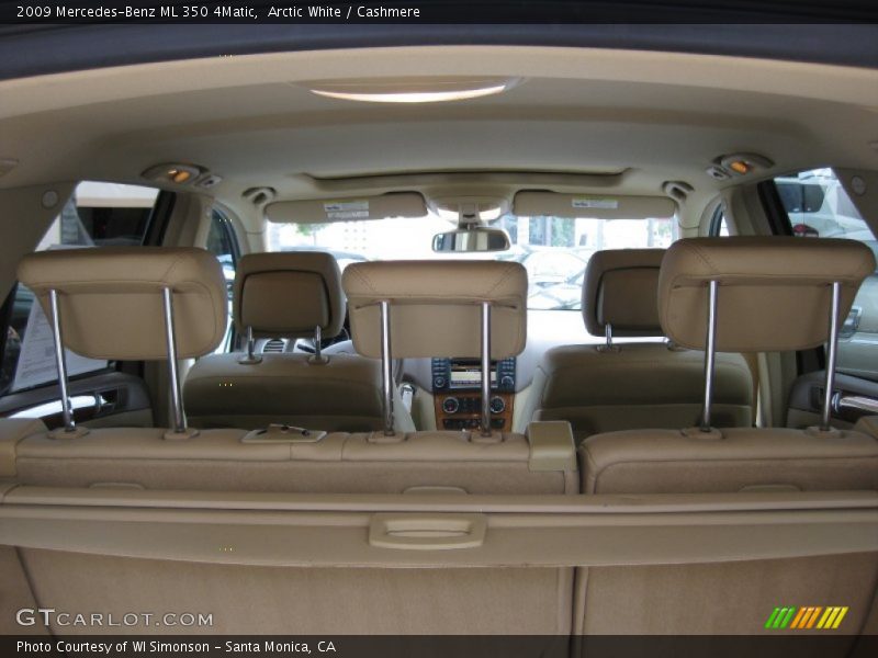 Arctic White / Cashmere 2009 Mercedes-Benz ML 350 4Matic
