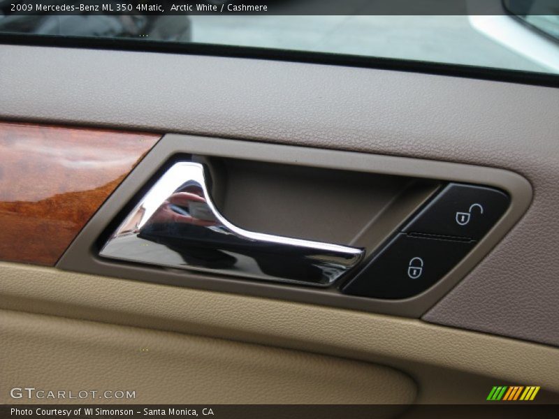Arctic White / Cashmere 2009 Mercedes-Benz ML 350 4Matic