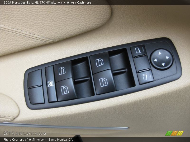 Arctic White / Cashmere 2009 Mercedes-Benz ML 350 4Matic