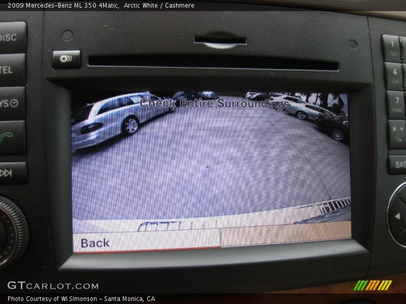 Arctic White / Cashmere 2009 Mercedes-Benz ML 350 4Matic