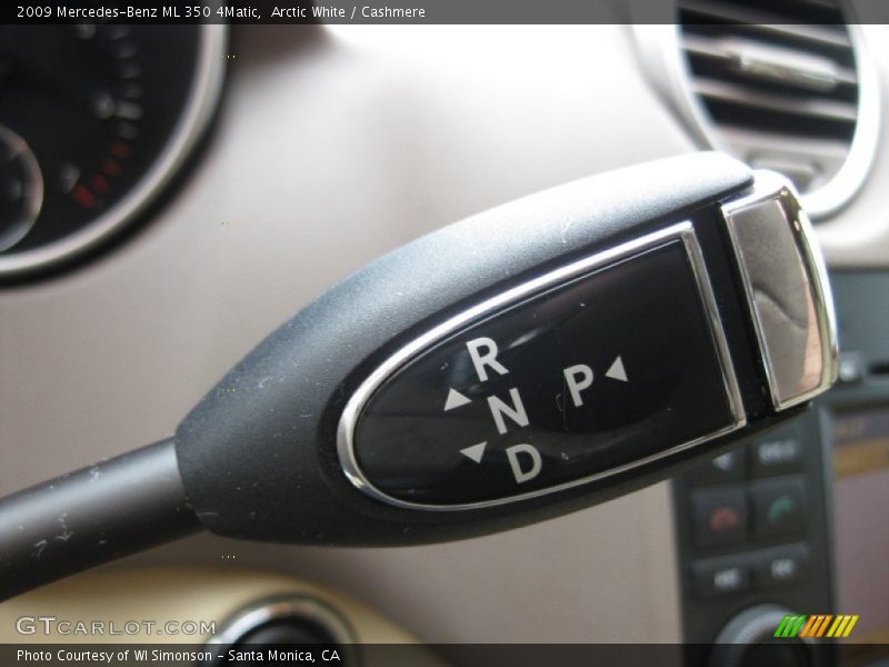 Arctic White / Cashmere 2009 Mercedes-Benz ML 350 4Matic