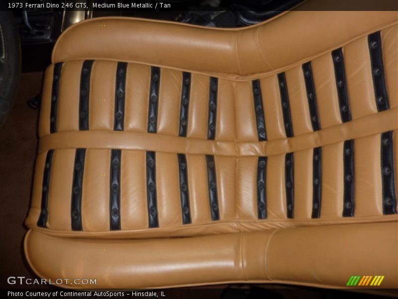  1973 Dino 246 GTS Tan Interior