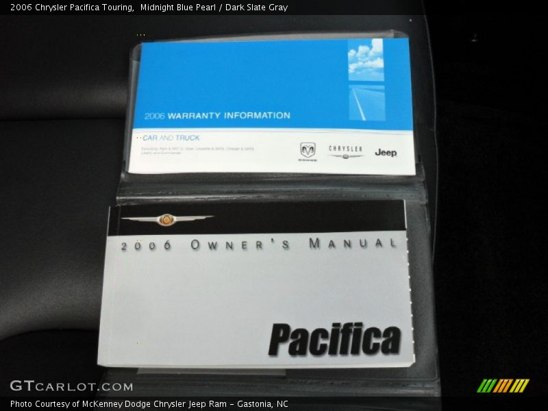 Midnight Blue Pearl / Dark Slate Gray 2006 Chrysler Pacifica Touring