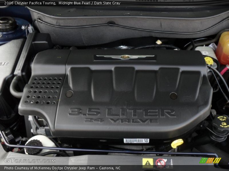 Midnight Blue Pearl / Dark Slate Gray 2006 Chrysler Pacifica Touring