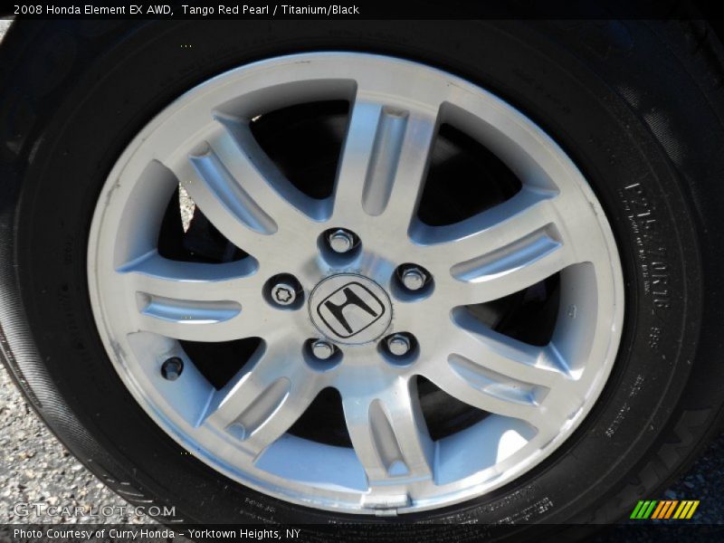 Tango Red Pearl / Titanium/Black 2008 Honda Element EX AWD