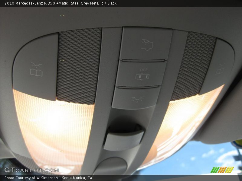 Steel Grey Metallic / Black 2010 Mercedes-Benz R 350 4Matic