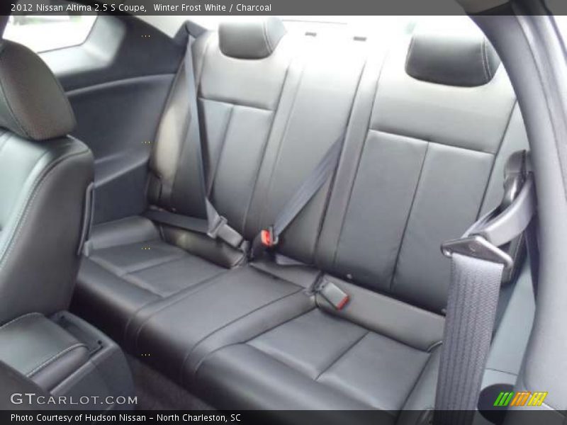  2012 Altima 2.5 S Coupe Charcoal Interior