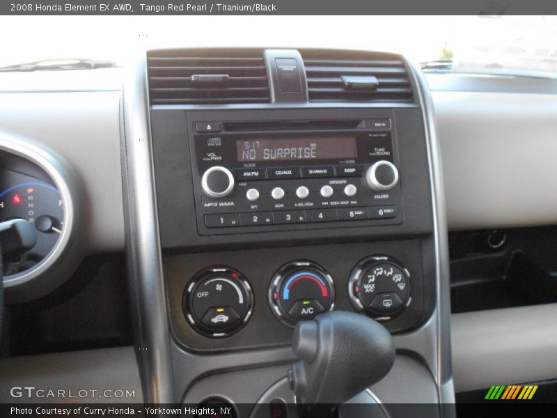 Tango Red Pearl / Titanium/Black 2008 Honda Element EX AWD