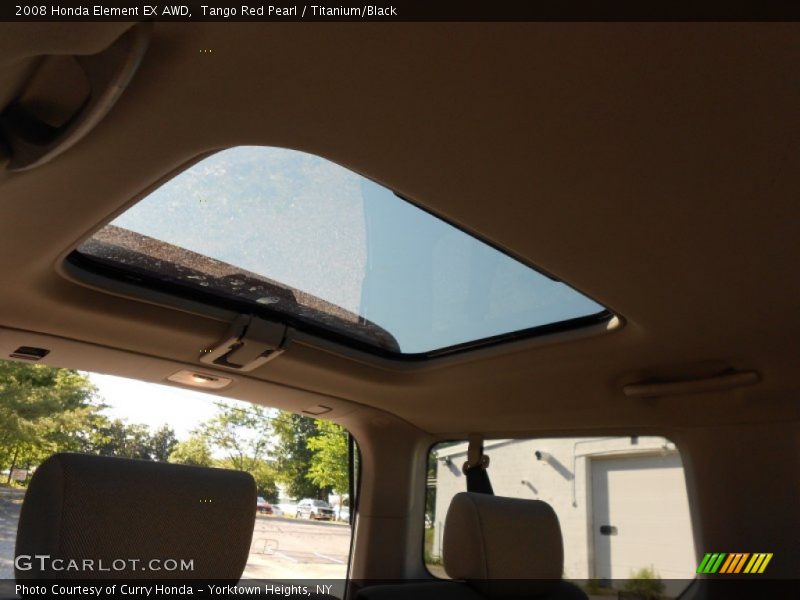 Tango Red Pearl / Titanium/Black 2008 Honda Element EX AWD