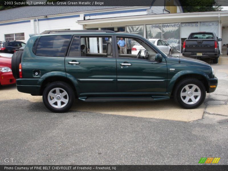Grove Green Metallic / Beige 2003 Suzuki XL7 Limited 4x4