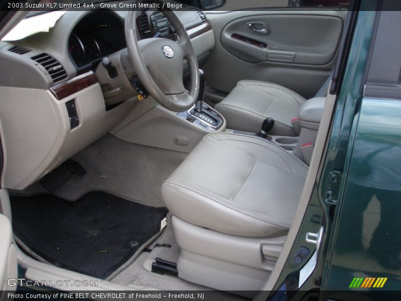 Grove Green Metallic / Beige 2003 Suzuki XL7 Limited 4x4